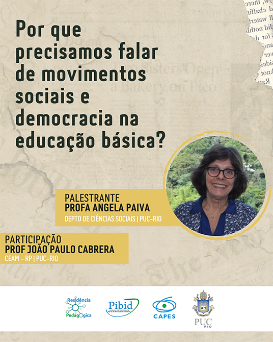 Folder de divulgação do Evento da Professora Angela_Paiva